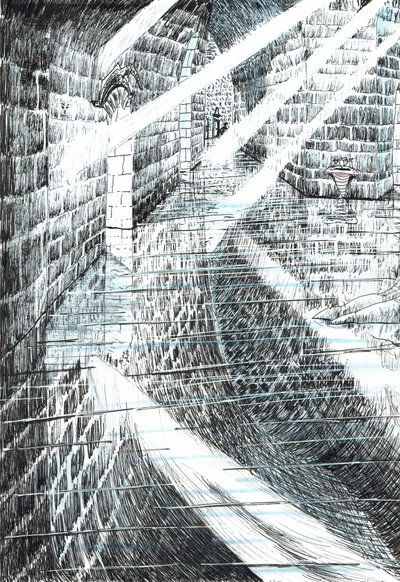 Page 25, The Castle in the Forest of Findhorn by Vincent Alexander Booth
