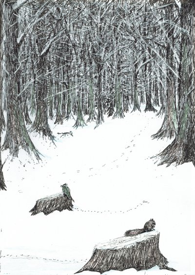 Page 5, The Castle in the Forest of Findhorn by Vincent Alexander Booth