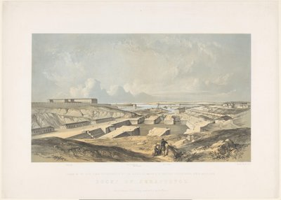 The Port of Sebastopol, 1855 by Vincent Brooks