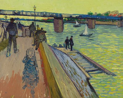 The Bridge of Trinquetaille, 1888 by Vincent van Gogh