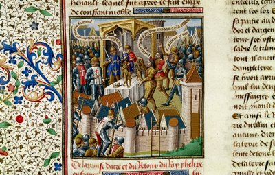 The Capture of Acre, c1191, 15th century by Vincent of Beauvais