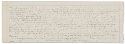 Autograph Manuscript, Transcriptions of Biblical Texts in English by Vincent van Gogh