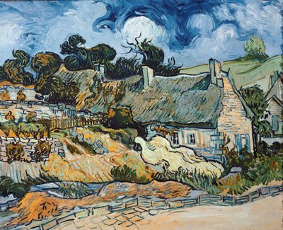 Chaumes de Cordeville to Auvers-Sur-Oise by Vincent van Gogh