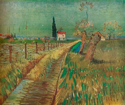 Cottage Among Fields, c1890 by Vincent van Gogh
