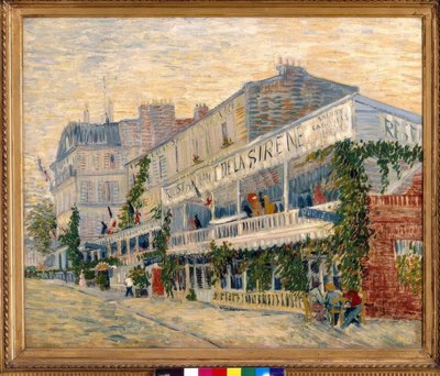 The Restaurant de la Sirène in Asnières by Vincent van Gogh