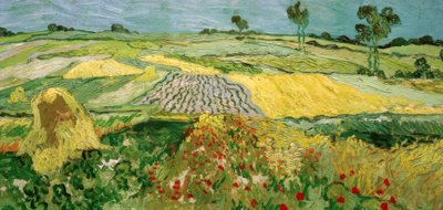 The Plain of Auvers by Vincent van Gogh