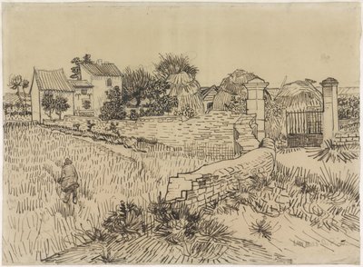 Farm in Provence by Vincent van Gogh