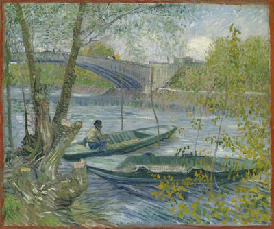 Fishing in Spring, the Pont de Clichy Asnières by Vincent van Gogh