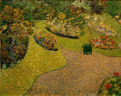 Garden in Auvers by Vincent van Gogh