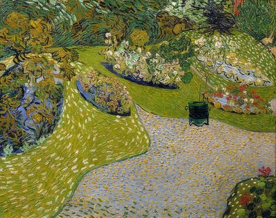 Garden in Auvers by Vincent van Gogh