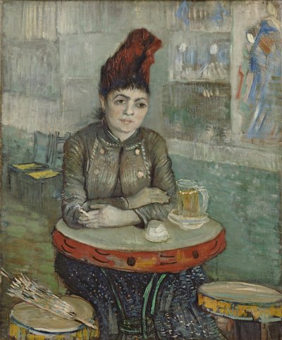 In the Café. Agostina Segatori in Le Tambourin by Vincent van Gogh
