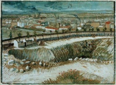 Industrial Landscape – On the Outskirts of Paris near Montmartre by Vincent van Gogh