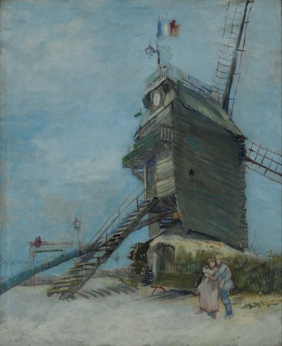 Le Moulin de la Galette, Montmartre, Paris by Vincent van Gogh
