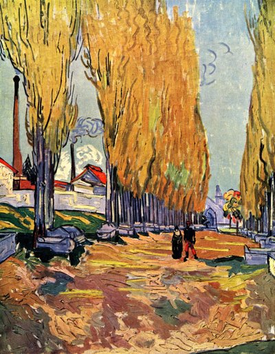 Les Alyscamps by Vincent van Gogh