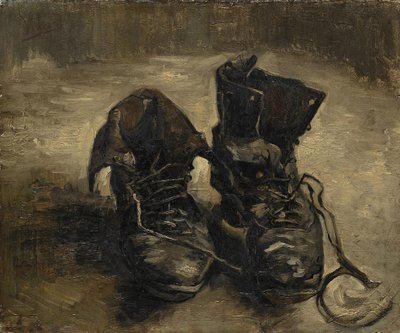 The Black Boots or The Old Shoes by Vincent van Gogh