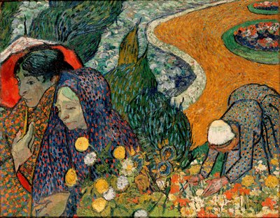 Memory of the Garden at Etten (Ladies of Arles) by Vincent van Gogh