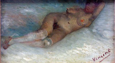 Reclining Nude by Vincent van Gogh
