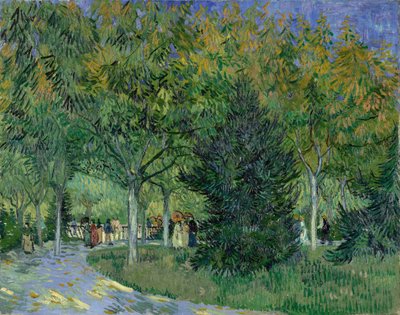 Path in the Park of Arles by Vincent van Gogh