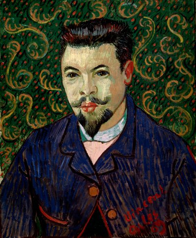 Portrait of Doctor Felix Rey by Vincent van Gogh