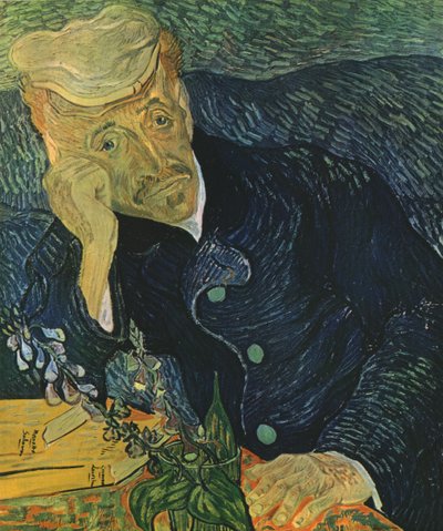 Portrait of Dr. Paul Gachet, June 1890, 1947 by Vincent van Gogh