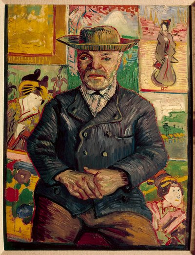 Portrait of Father Tanguy by Vincent van Gogh