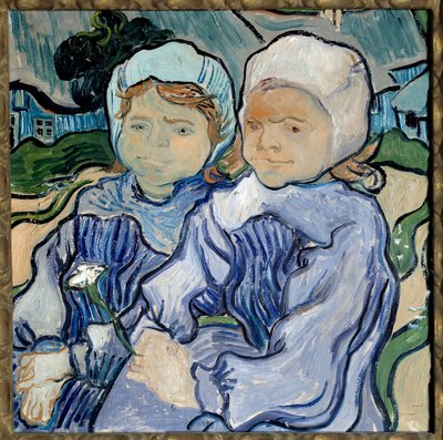Portrait of Two Girls by Vincent van Gogh
