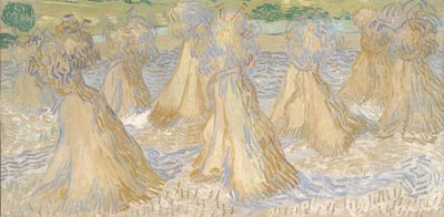 Sheaves of Wheat, July 1890 by Vincent van Gogh