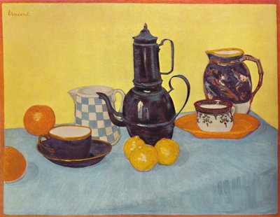 Still Life with Coffee Pot, 1888, 1937 by Vincent van Gogh