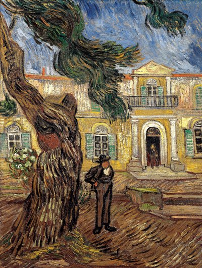 The Hospital of Saint Paul at Saint Remy de Provence by Vincent van Gogh