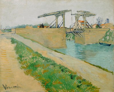 The Langlois Bridge, March 1888 by Vincent van Gogh