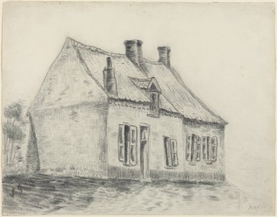 The Magrot House, Cuesmes by Vincent van Gogh
