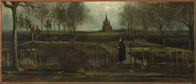 The Parsonage Garden at Nuenen in Spring by Vincent van Gogh