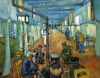 The Ward in the Hospital at Arles by Vincent van Gogh