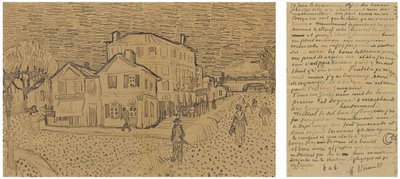 The Yellow House The street, Letter to Theo from Arles, Saturday, 29 September 1888 by Vincent van Gogh