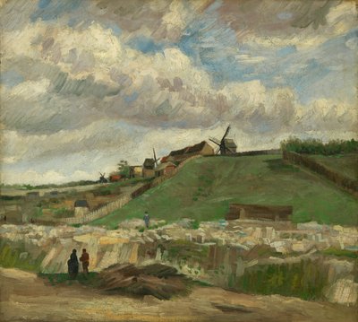 The Hill of Montmartre with Stone Quarry by Vincent van Gogh