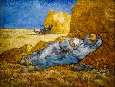 The Meridian Line also known as The Siesta by Vincent van Gogh