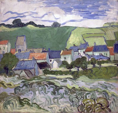 View of Auvers-sur-Oise by Vincent van Gogh