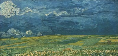 Wheatfields Under Thunderclouds, July 1890 by Vincent van Gogh