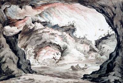 Tragic Scene, Sketch of the Set Design by Vincenzo Bonomini