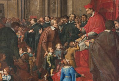 San Carlo Establishes the School of Christian Doctrine by Vincenzo and Campi Antonio Campi