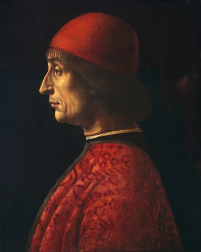 Portrait of Giovanni Francesco Brivio by Vincenzo Foppa