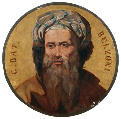 Giovanni Battista Belzoni by Vincenzo Gazzotto