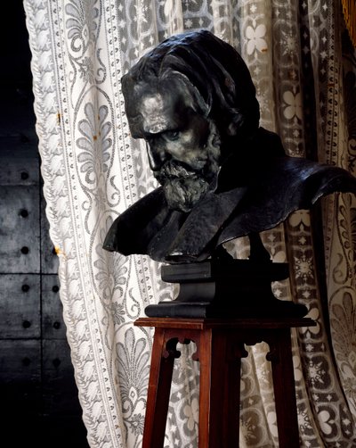 Bronze bust of Giuseppe Verdi by Vincenzo Gemito