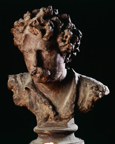 Portrait of the painter Fortuny by Vincenzo Gemito