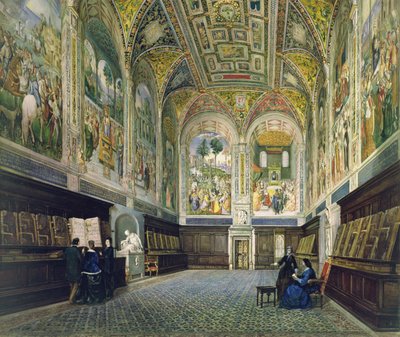 The Piccolomini Library, Siena by Vincenzo Marchi