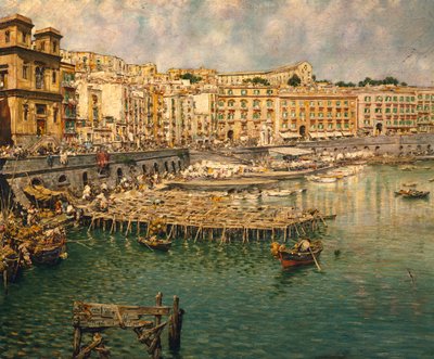 Saint Lucia in Naples by Vincenzo Migliaro