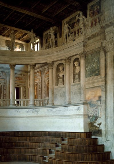 Renaissance Architecture: View of the Olympic Theatre by Vincenzo Scamozzi