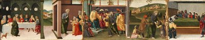 Story of Saint Thomas the Apostle - Saint Thomas Baptises Gundaphorus, and Other Episodes by Vincenzo di Antonio Frediani