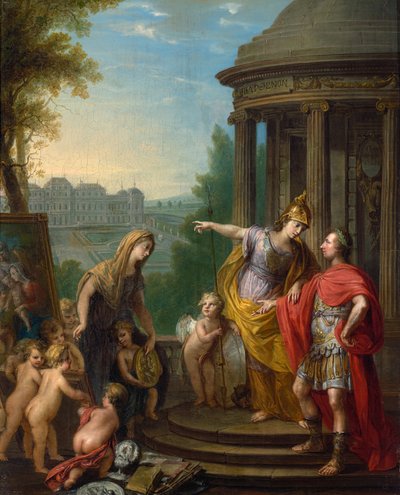 Allegory of the Transfer of the Imperial Gallery to the Belvedere by Vinzenz Fischer