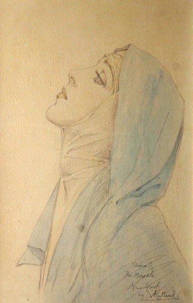 Diana Cooper in Profile and the Madonna in 